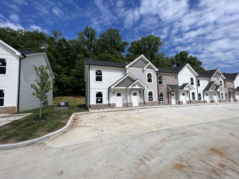 Front exterior of a home in the Lexington Place Townhomes community, located in Clarksville, TN (Image 2). Front exterior of a home in the Lexington Place Townhomes community, located in Clarksville, TN (Image 2).