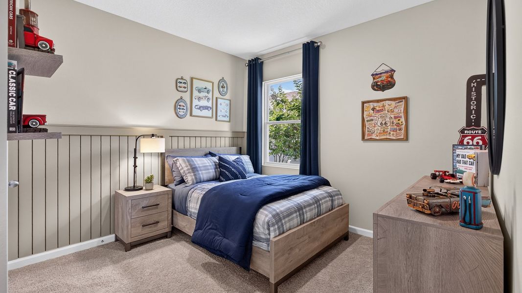 Furnished interior in a model home at Bridle Creek in Jacksonville (Image 25).