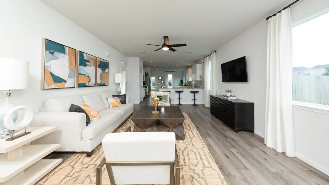 River's Edge Model Home Living Room River's Edge Model Home Living Room