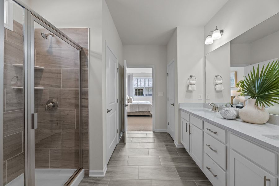 Furnished interior in a model home at Bayberry Park in New Bern (Image 27). Furnished interior in a model home at Bayberry Park in New Bern (Image 27).