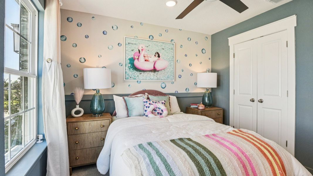 Furnished interior in a model home at Prairie Green in Converse (Image 48). Furnished interior in a model home at Prairie Green in Converse (Image 48).