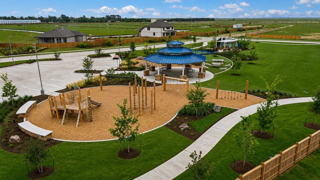Bluestem - The Haven Amenity Center - Aerial
