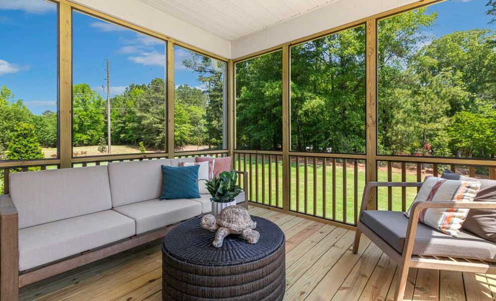 Furnished interior in a model home at Castlewood in Archer Lodge (Image 29). Furnished interior in a model home at Castlewood in Archer Lodge (Image 29).