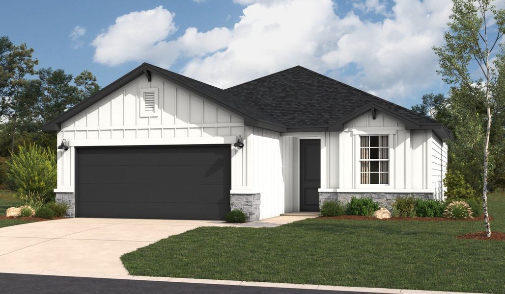 Front exterior of a home in the Monte Cielo community, located in Weslaco, TX (Image 4).