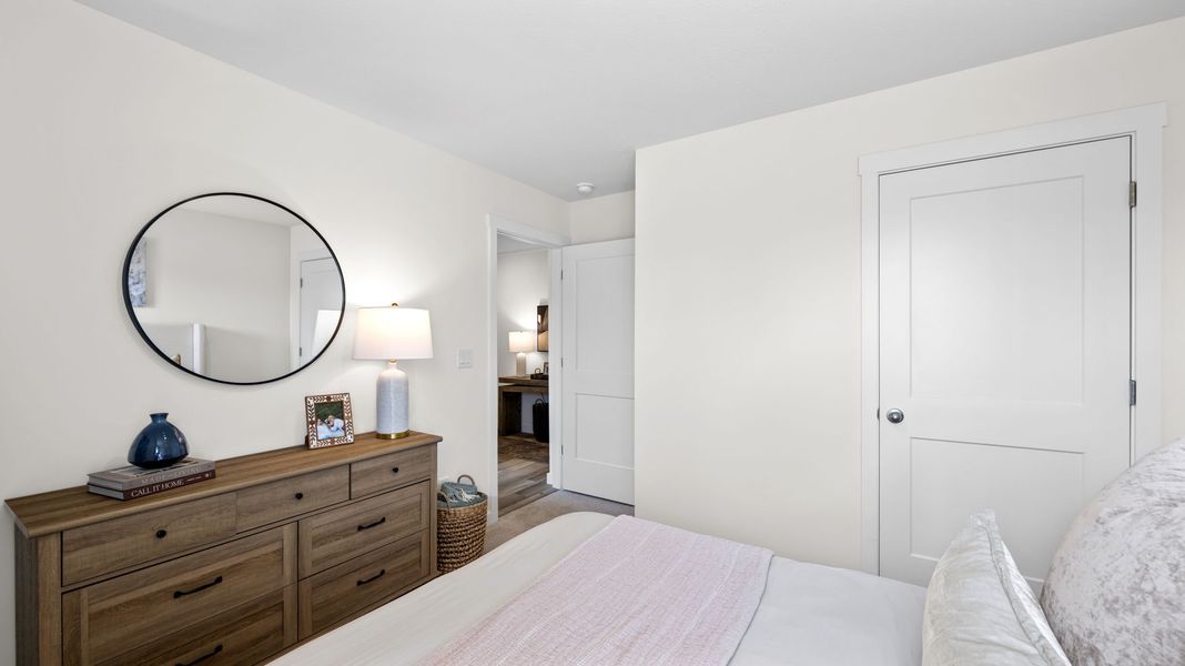 Furnished interior in a model home at Timber Creek in Rossville (Image 5).