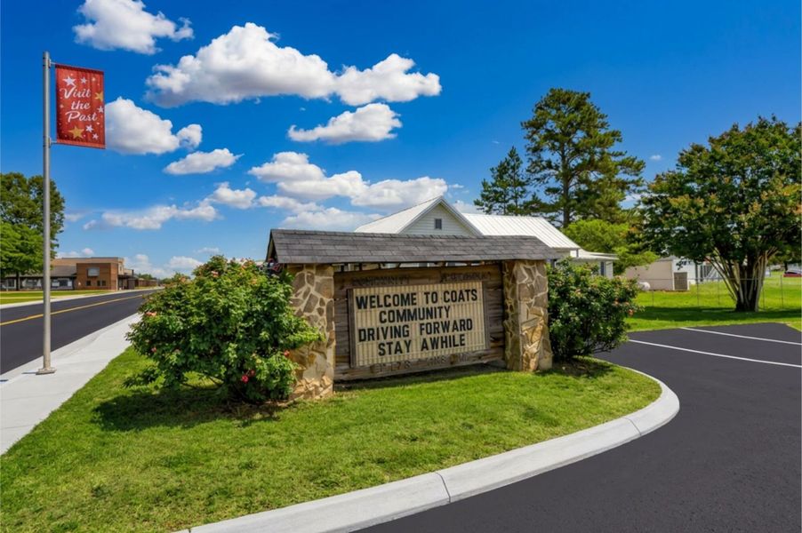 Entrance to the Cardinal Landing community in Coats, NC, featuring signage and landscaping (Image 8).