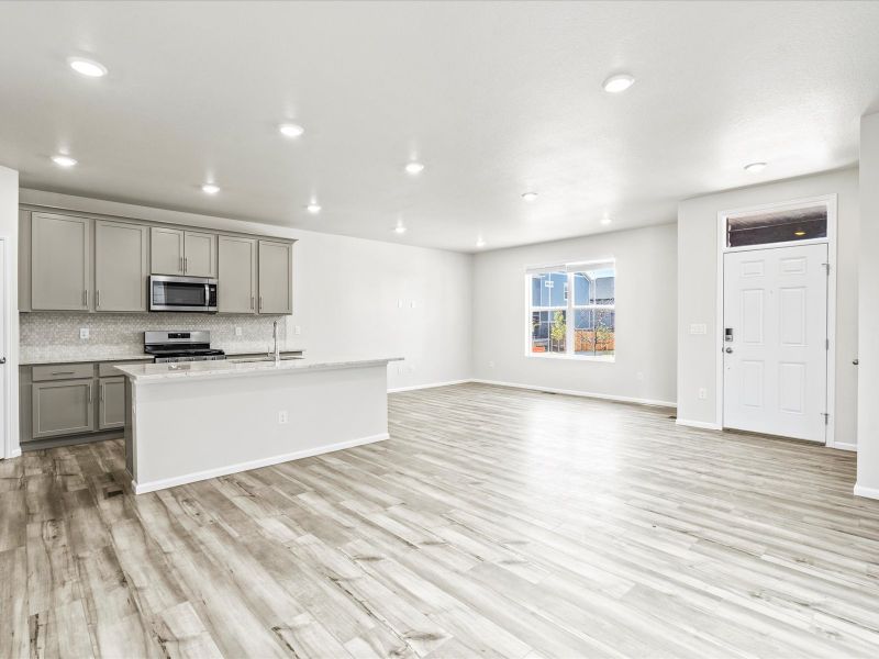 Telluride floorplan interior image at a Meritage Homes community in Aurora, CO.