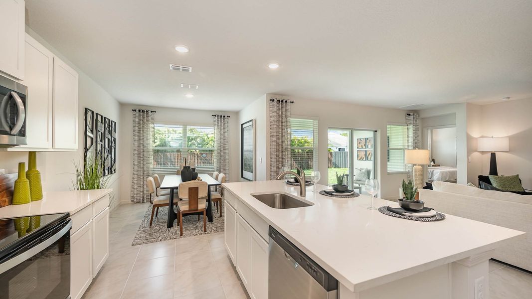 Furnished interior in a model home at Port St. Lucie Spot Lots in Port St. Lucie (Image 9). Furnished interior in a model home at Port St. Lucie Spot Lots in Port St. Lucie (Image 9).