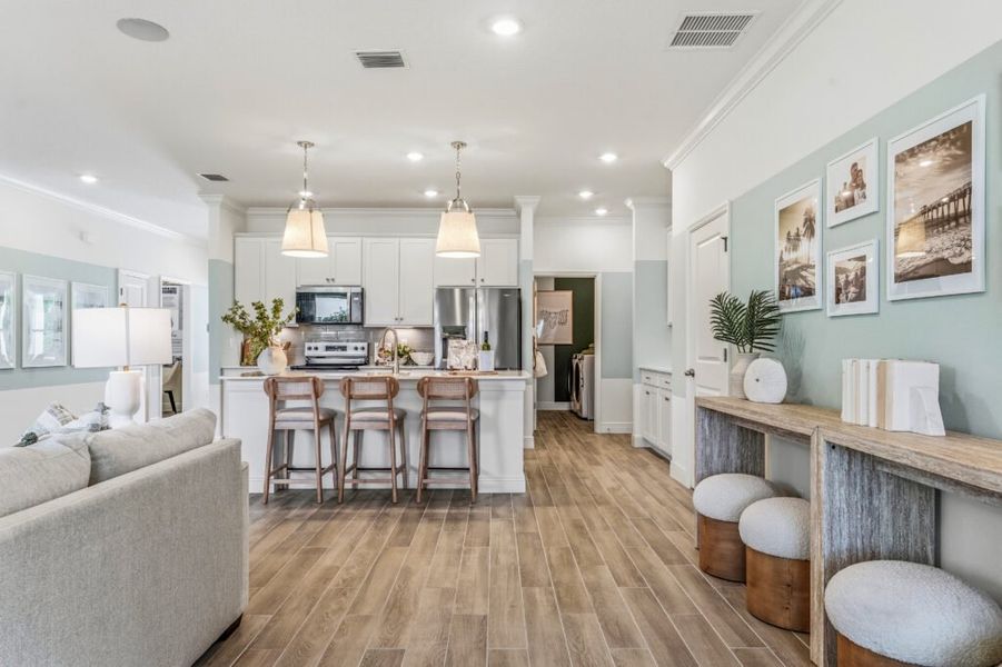 Furnished interior in a model home at Palm Coast in Palm Coast (Image 25).