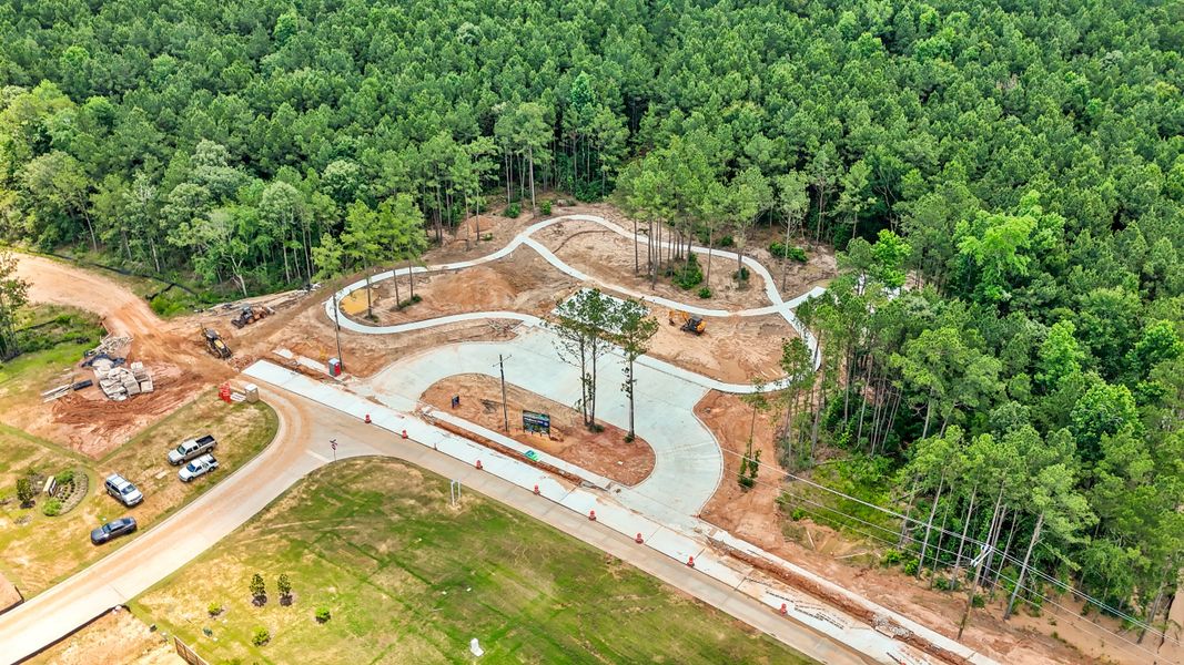 Site preparation and early development at Magnolia Springs in Montgomery, TX (Image 31).
