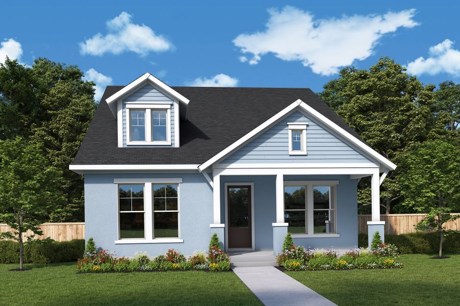 Front exterior of a home in the Reflections at Olympus – Legacy community, located in Clermont, FL (Image 10). Front exterior of a home in the Reflections at Olympus – Legacy community, located in Clermont, FL (Image 10).