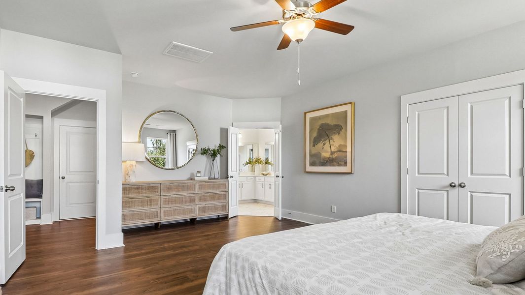 Furnished interior in a model home at Shell Pointe in Gilbert (Image 19).