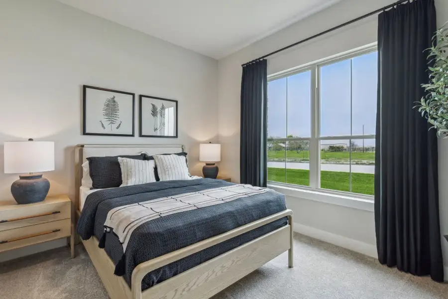 Furnished interior in a model home at Ellis Ranch Manors in Waxahachie (Image 13).