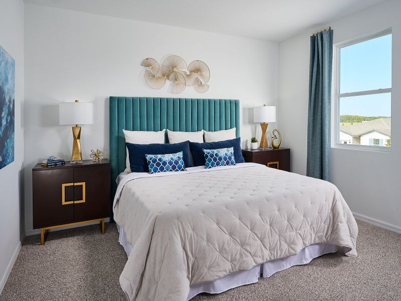 Furnished interior in a model home at The Meadow at Crossprairie Bungalows in St. Cloud (Image 14).