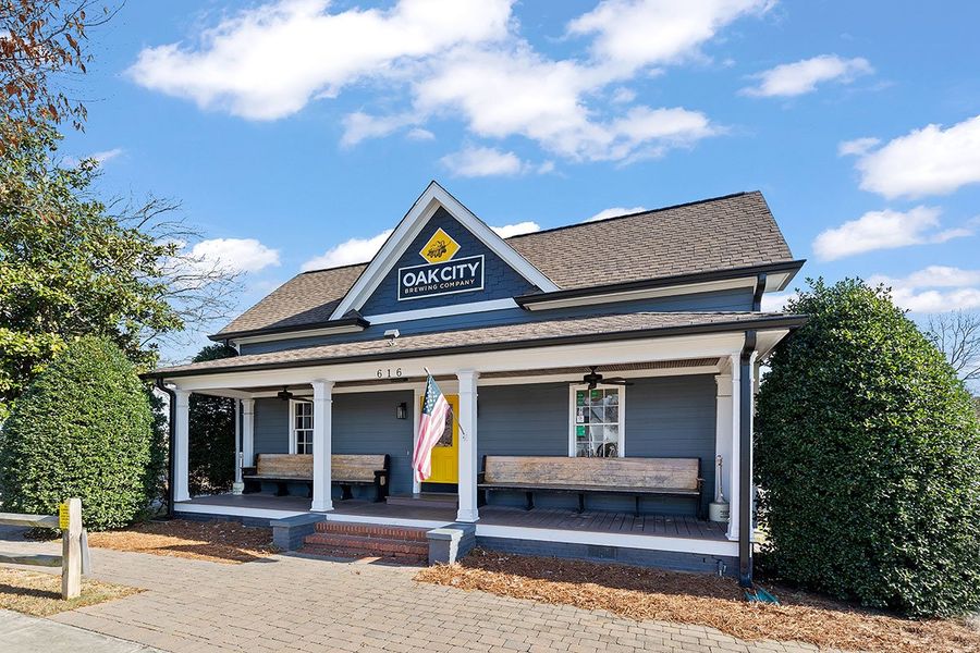 Front exterior of a home in the The Collection community, located in Knightdale, NC (Image 4).