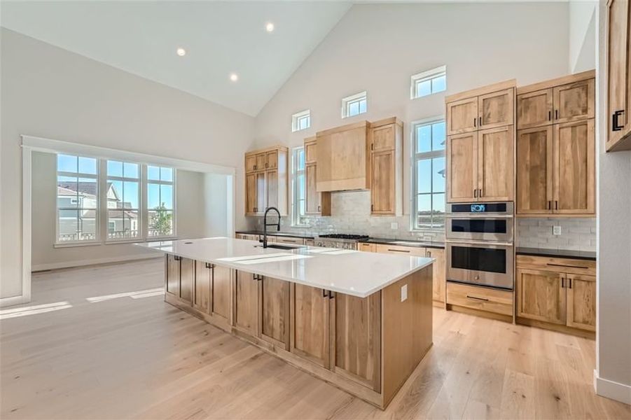 Furnished interior in a model home at Jackson Creek in Monument (Image 4).