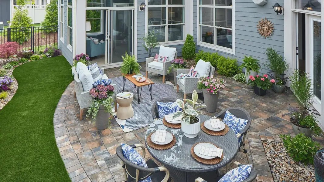 Exterior details of a home in The Courtyards at Post Road, Cumming (Image 3).
