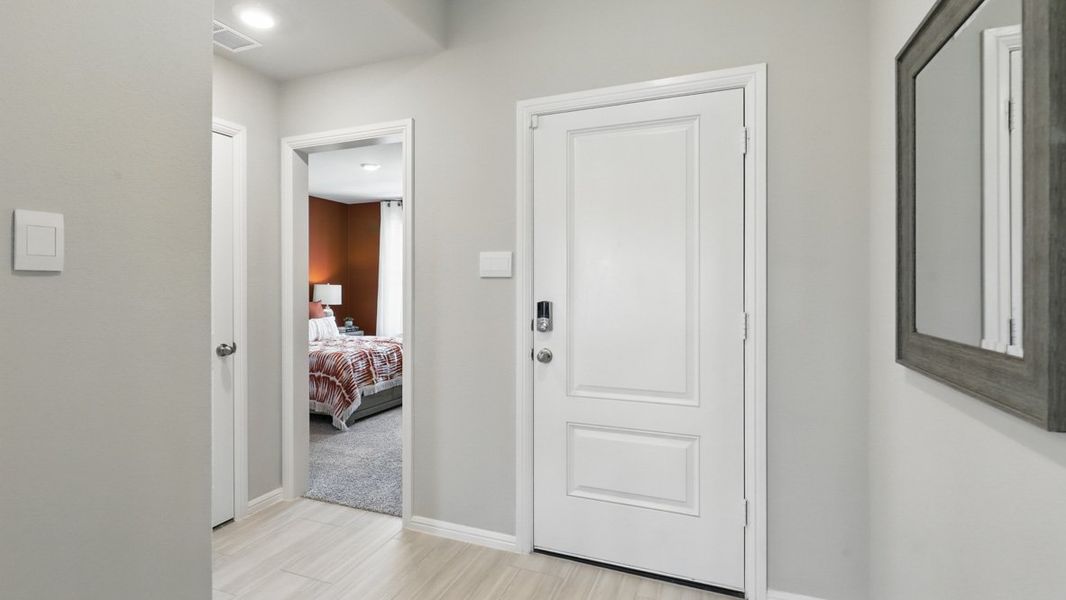 Furnished interior in a model home at Sandy Beach in Azle (Image 8). Furnished interior in a model home at Sandy Beach in Azle (Image 8).