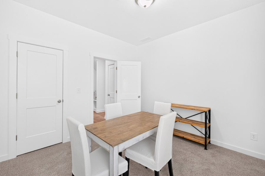 Furnished interior in a model home at Red Bird Manor in Jefferson (Image 27).