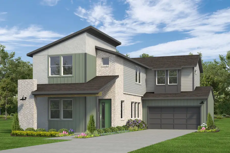 Front exterior of a home in the Symphony community, located in Montgomery, TX (Image 22).