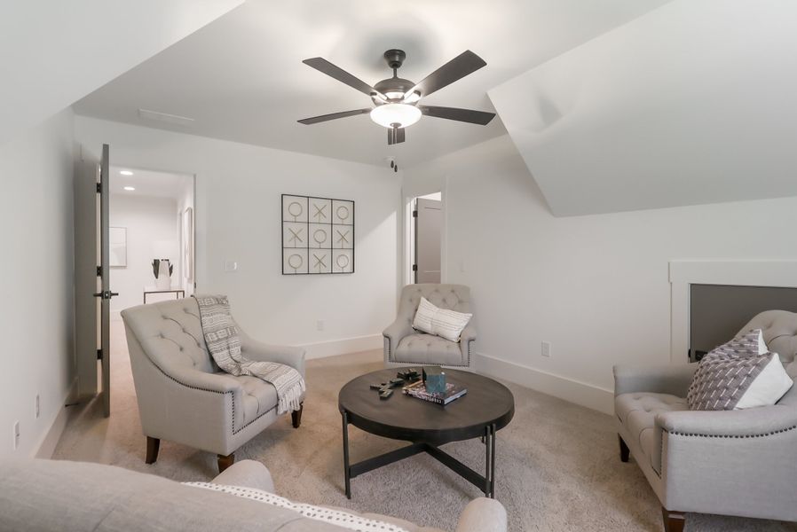 Furnished interior in a model home at St. Regis in Oxford (Image 28).