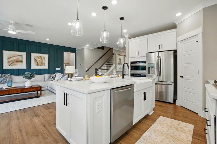 Furnished interior in a model home at Heritage - 55+ Community in Indian Trail (Image 11). Furnished interior in a model home at Heritage - 55+ Community in Indian Trail (Image 11).