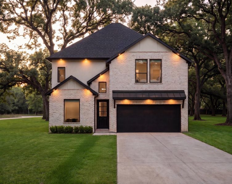 Front exterior of a home in the Dauer Ranch community, located in New Braunfels, TX (Image 11). Front exterior of a home in the Dauer Ranch community, located in New Braunfels, TX (Image 11).