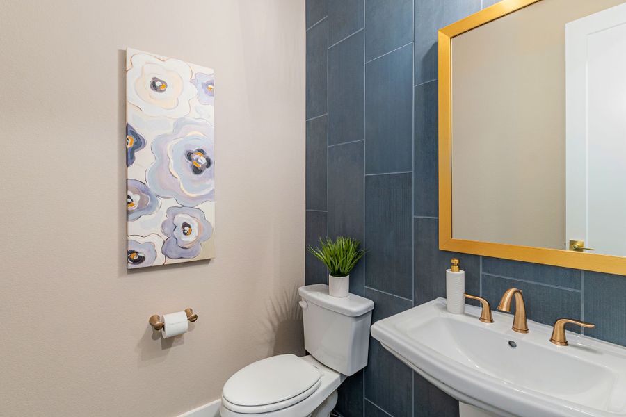 American Legend Homes 60' model in Wellington - Powder Bath American Legend Homes 60' model in Wellington - Powder Bath