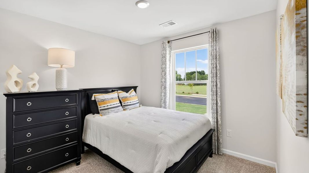 Furnished interior in a model home at Village 3 in Woodruff (Image 19). Furnished interior in a model home at Village 3 in Woodruff (Image 19).