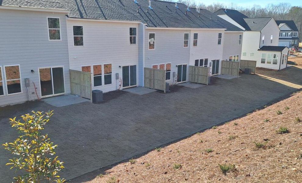 Exterior details of a home in Villas at Dawsonville Townhomes, Dawsonville (Image 10).