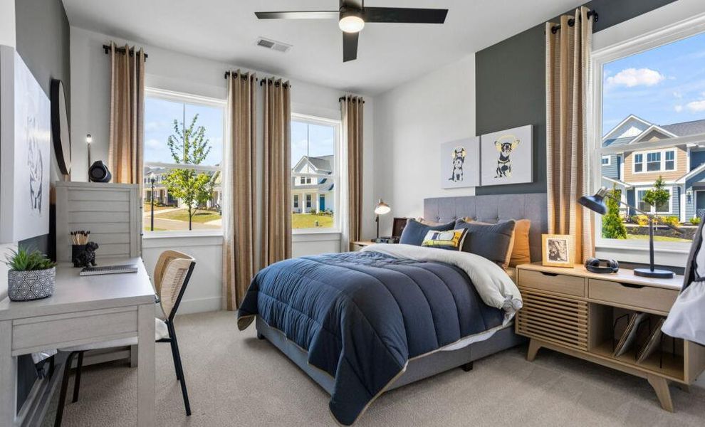 Furnished interior in a model home at Alexander Landing in Mint Hill (Image 34). Furnished interior in a model home at Alexander Landing in Mint Hill (Image 34).