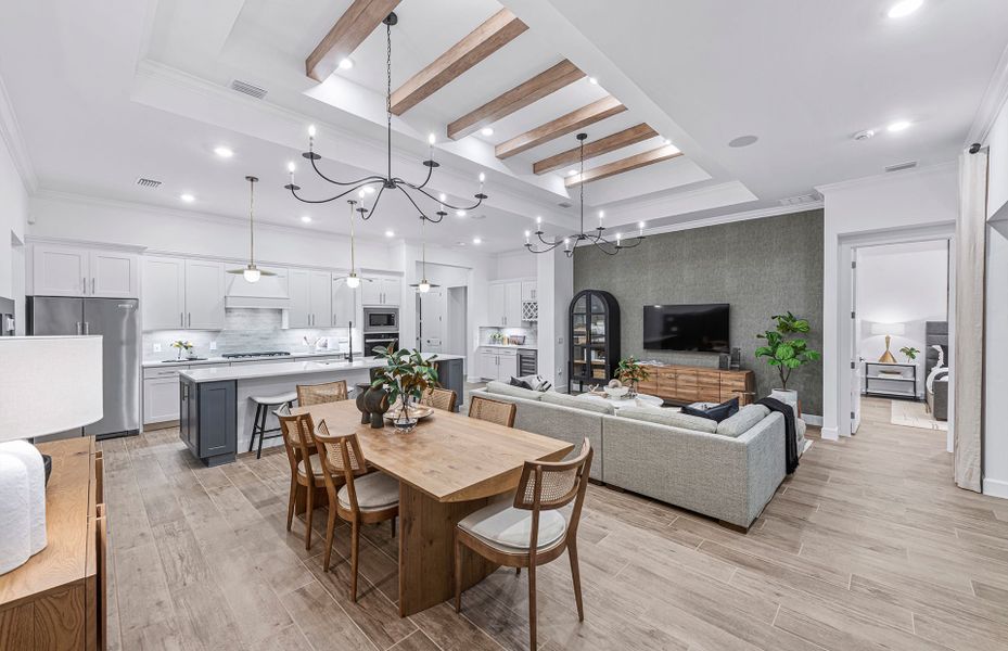 Resort lifestyle community of TerraWalk offers a variety of floorplans