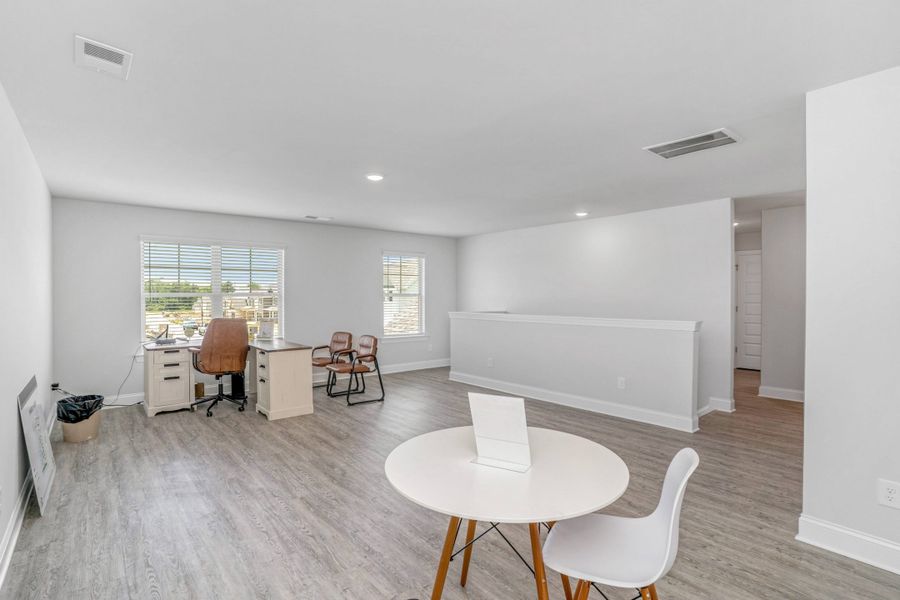 Furnished interior in a model home at Harley Farms South in Bonaire (Image 10). Furnished interior in a model home at Harley Farms South in Bonaire (Image 10).