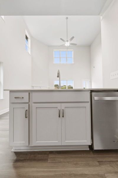 Furnished interior in a model home at Trinity Meadows in Trinity (Image 26).