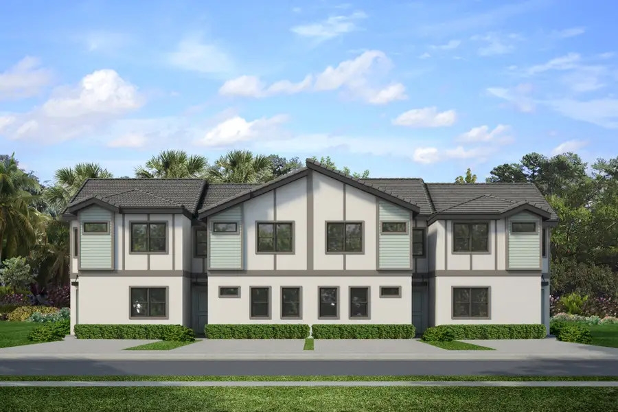 Front exterior of a home in the Paradiso Grande Resort community, located in Orlando, FL (Image 4).