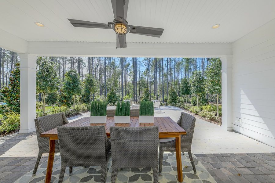 Exterior details of a home in Heritage Trace in Nocatee, Ponte Vedra (Image 3). Exterior details of a home in Heritage Trace in Nocatee, Ponte Vedra (Image 3).
