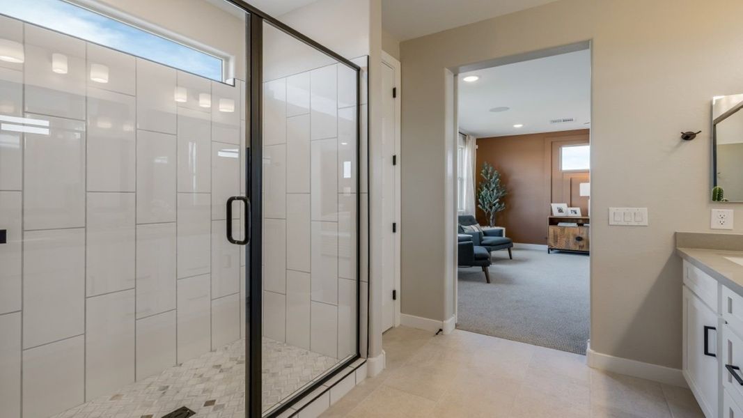 Furnished interior in a model home at Eminence at Alamar in Avondale (Image 23).