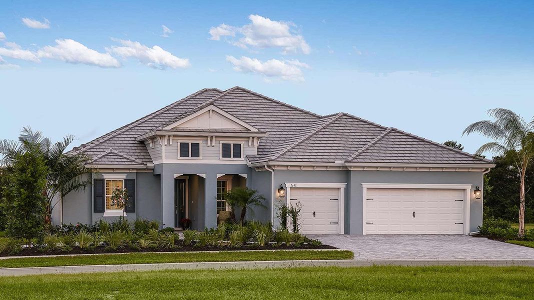 Front exterior of a home in the Windward community, located in Sarasota, FL (Image 13).