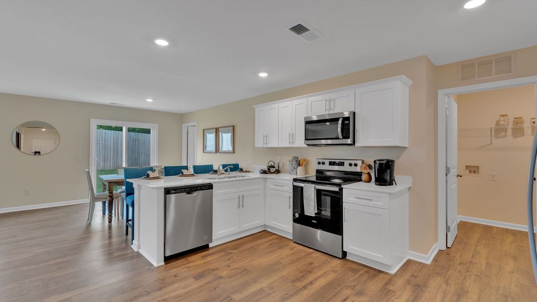 Furnished interior in a model home at Johnson Farms in Greeneville (Image 9).
