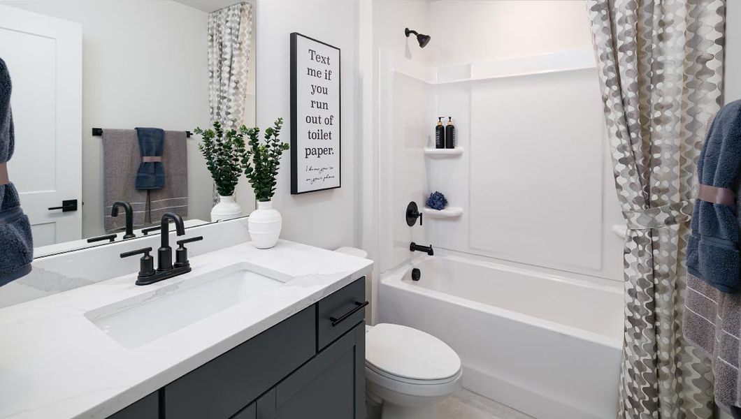 Furnished interior in a model home at Sanctuary at Southgate in Indian Trail (Image 38). Furnished interior in a model home at Sanctuary at Southgate in Indian Trail (Image 38).