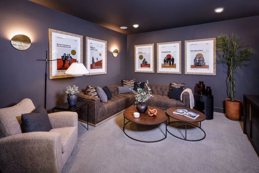 Furnished interior in a model home at Two Step Farm in Montgomery (Image 17).