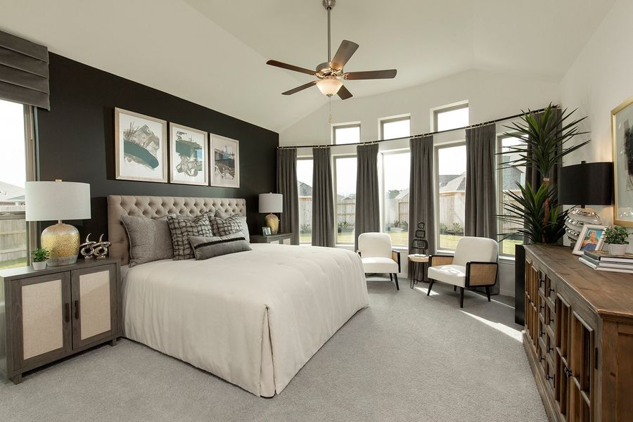 Furnished interior in a model home at Mandola Farms  in Richmond (Image 13).