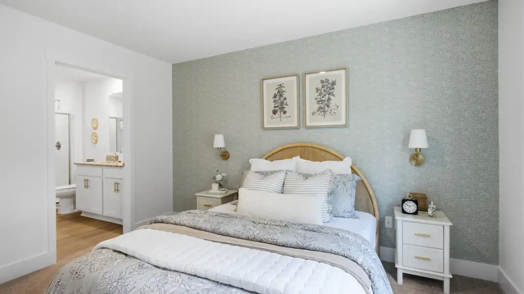 Furnished interior in a model home at Oak Vista in Knoxville (Image 24).