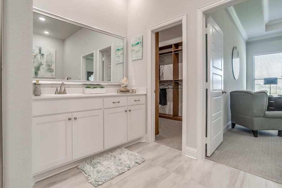 Furnished interior in a model home at Heritage in McLendon-Chisholm (Image 32). Furnished interior in a model home at Heritage in McLendon-Chisholm (Image 32).