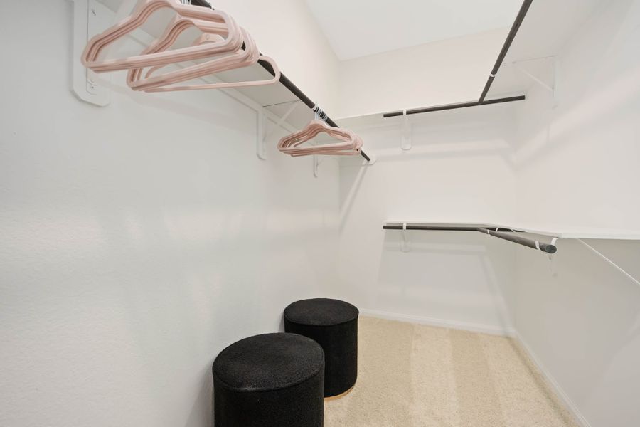 Deer Pines Model - Primary Closet Deer Pines Model - Primary Closet