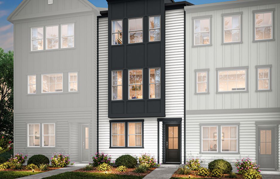Front exterior of a home in the Bellflower community, located in Charlotte, NC (Image 4). Front exterior of a home in the Bellflower community, located in Charlotte, NC (Image 4).