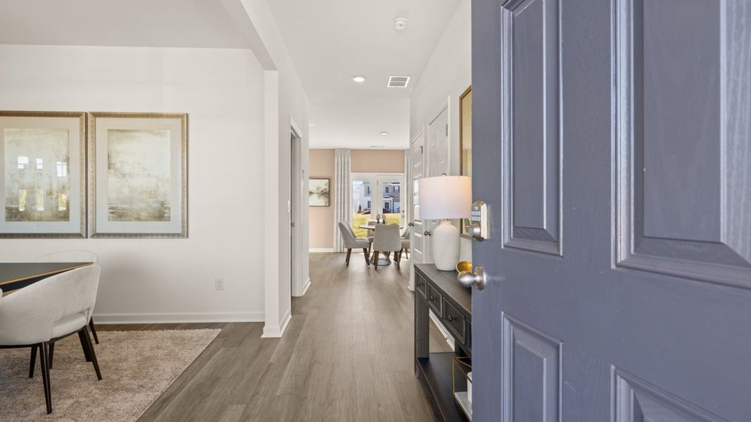 Furnished interior in a model home at Locust Grove Station - Cedar Ridge in Locust Grove (Image 38).