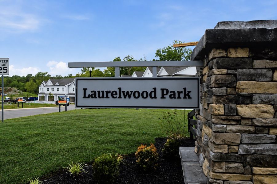 Entrance to the Laurelwood Park community in Gallatin, TN, featuring signage and landscaping (Image 1). Entrance to the Laurelwood Park community in Gallatin, TN, featuring signage and landscaping (Image 1).