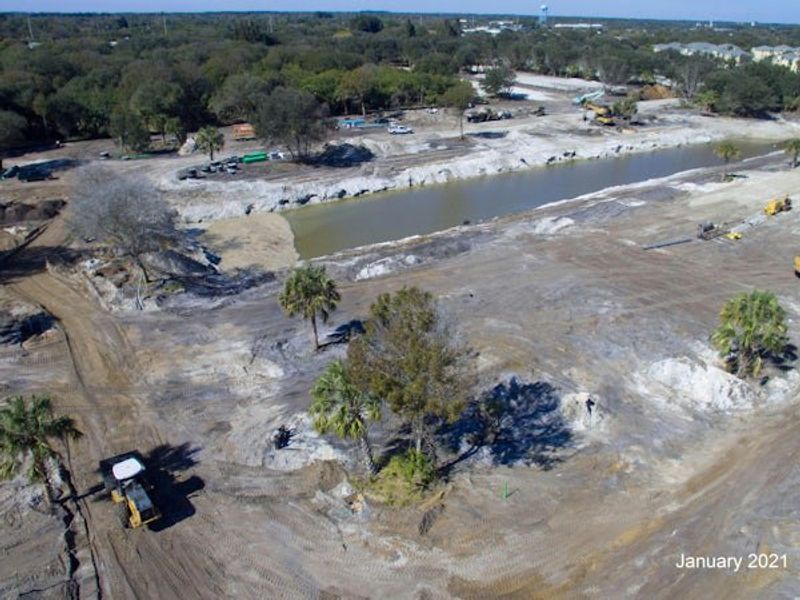 Site preparation and early development at Lucaya Pointe in Vero Beach, FL (Image 60).