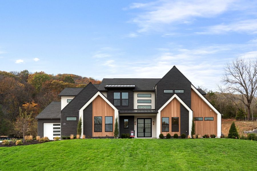 Front exterior of a home in the Hyde Park Estates community, located in College Grove, TN (Image 8).